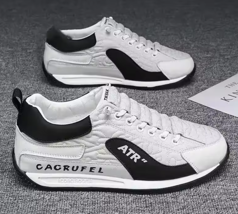 Men’s Running Shoes Outdoor Sport Sneakers – Vulcanized Flat Casual Trainers for Men, 2025 New Brand Footwear
