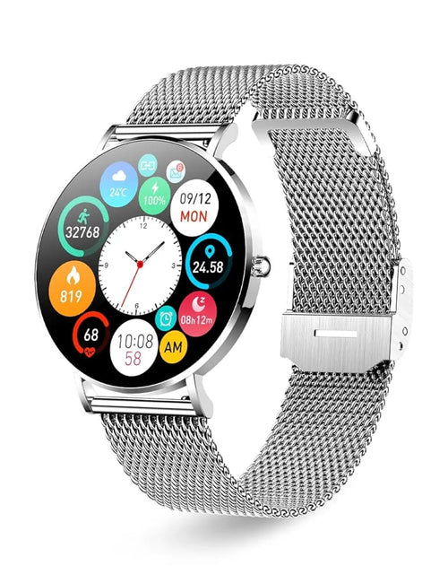 STAINLESS STEEL ANDROID + IOS WATCHES