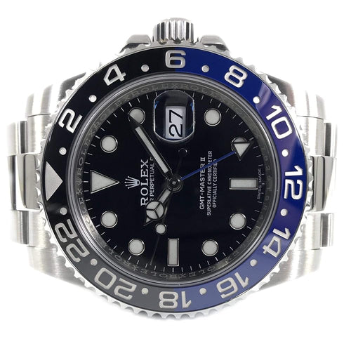 Rolex Oyster Perpetual GMT Master II Men's Watch 116710BLNR