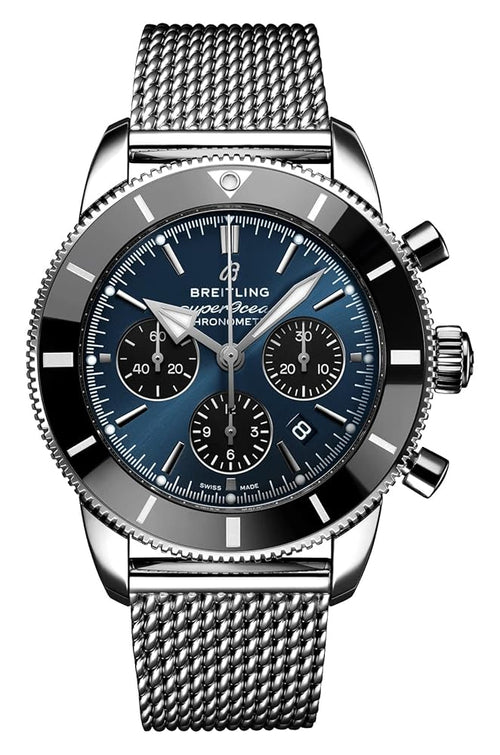 Breitling Superocean Heritage II Chronograph Automatic Blue Dial Men's Watch AB0162121C1A1
