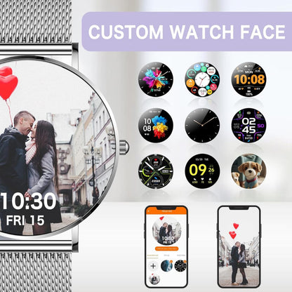 STAINLESS STEEL ANDROID + IOS WATCHES