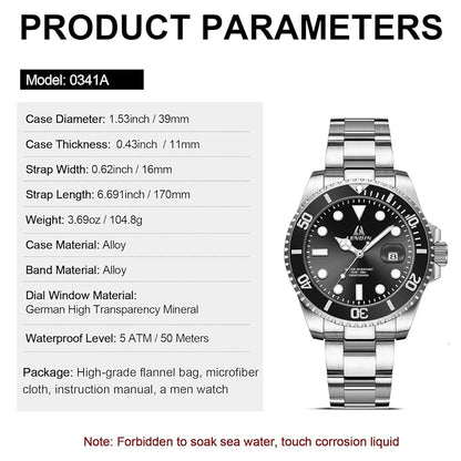 LN LENQIN MENS WATCHES