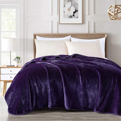 Korean Style Faux Mink Blanket