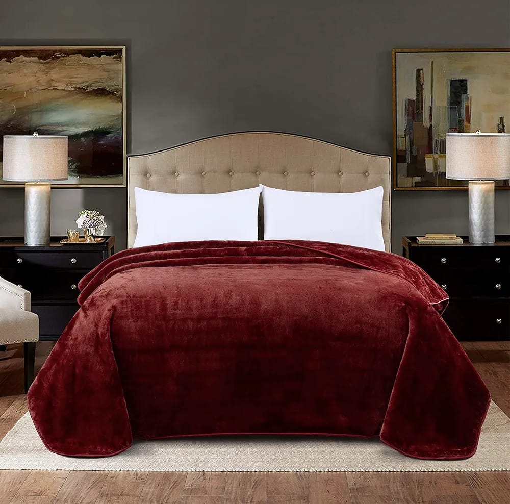 Korean Style Faux Mink Blanket
