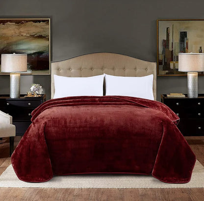 Korean Style Faux Mink Blanket