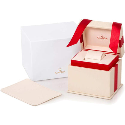 Omega Constellation Brown & Diamond Dial Women's Luxury Watch 123.50.27.60.63.002