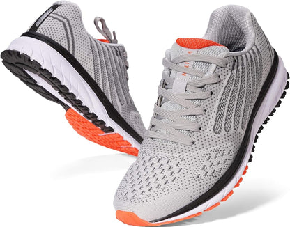 Whitin Men's Supportive Running Shoes Cushioned Athletic Sneakers